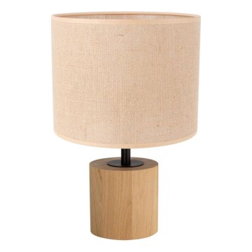 Bordslampa KRETA 1xE27/25W/230V ek/orange ek