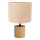 Bordslampa KRETA 1xE27/25W/230V ek/orange ek