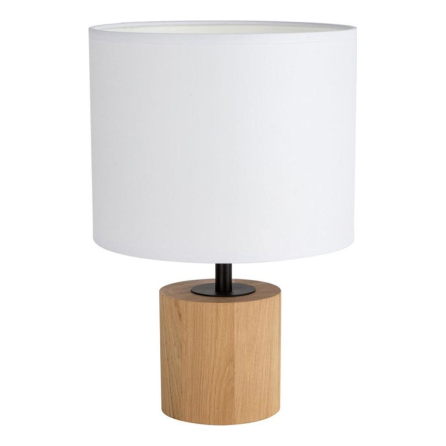 Bordslampa KRETA 1xE27/25W/230V tall/vit