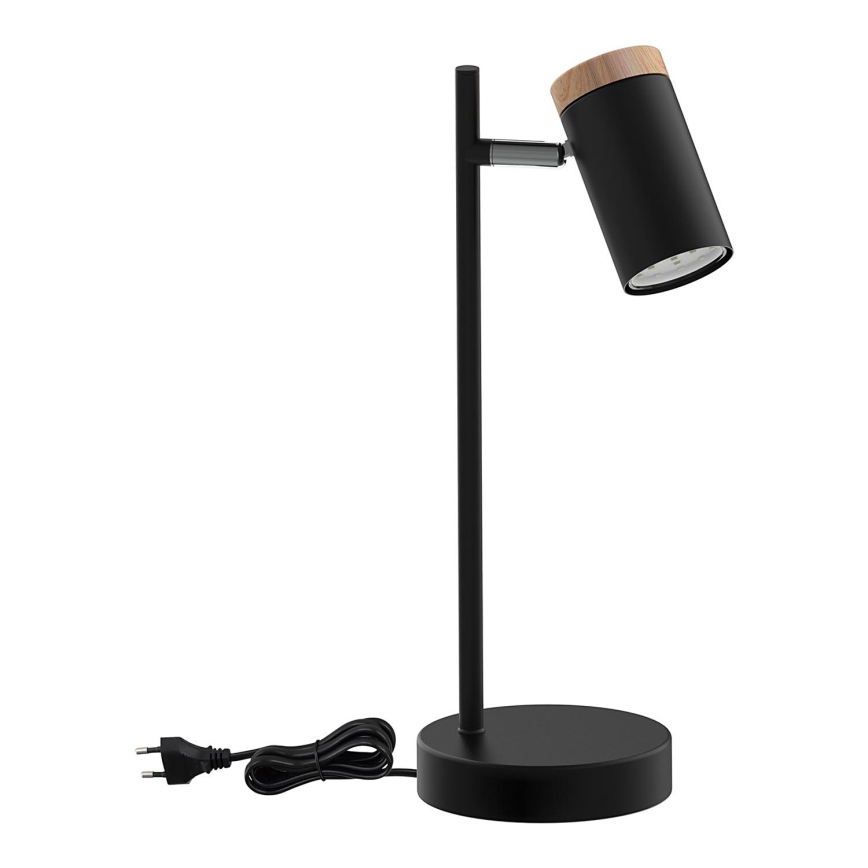 Bordslampa LAGOS 1xGU10/15W/230V svart/brun