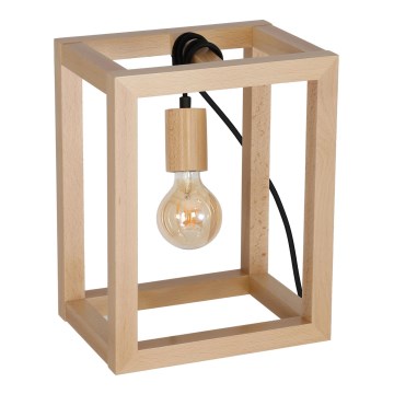 Bordslampa LEGNO 1xE27/60W/230V
