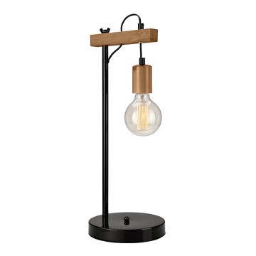 Bordslampa LEON 1xE27/60W/230V bok - FSC certifierade