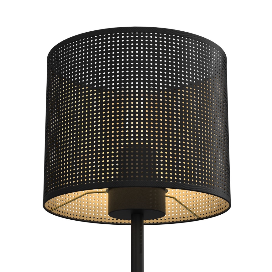 Bordslampa LOFT SHADE 1xE27/60W/230V diameter 18 cm svart/gyllene