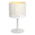 Bordslampa LOFT SHADE 1xE27/60W/230V diameter 18 cm vit/gyllene