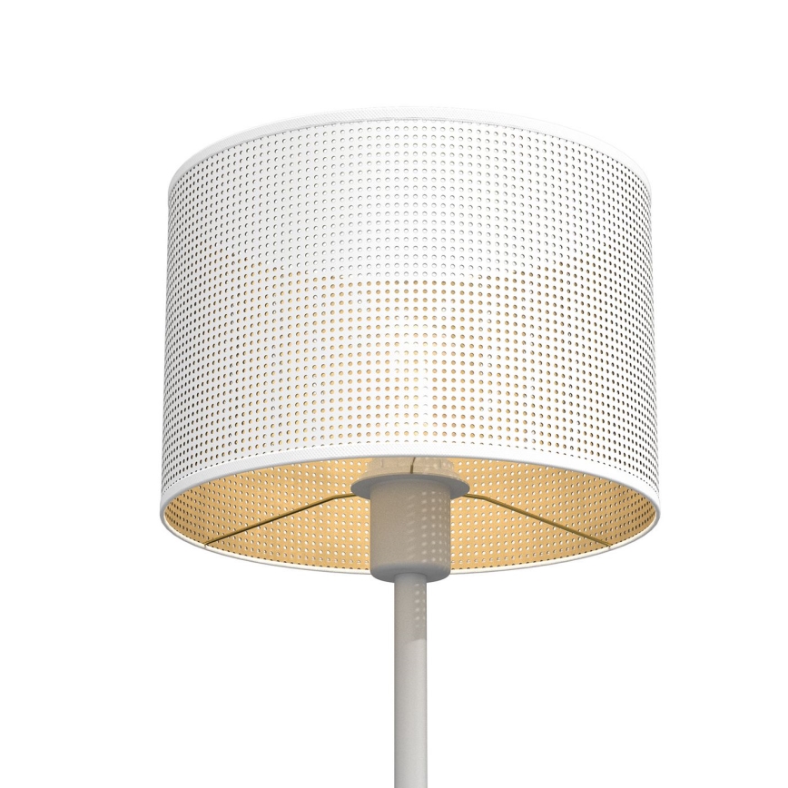 Bordslampa LOFT SHADE 1xE27/60W/230V diameter 25 cm vit/gyllene