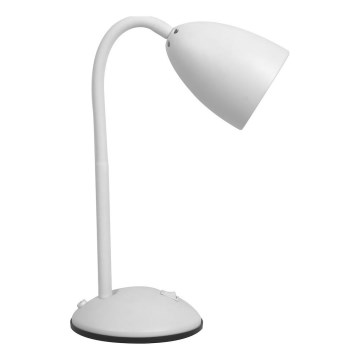 Bordslampa LOGIC 1xE27/60W/230V vit