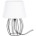 Bordslampa  MANGOO 1xE27/40W/230V vit /svart