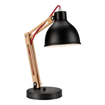 Bordslampa MARCELLO 1xE27/60W/230V bok - FSC certifierade