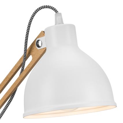 Bordslampa MARCELLO 1xE27/60W/230V bok - FSC certifierade