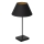 Bordslampa med USB-port 1xE27/60W/230V svart