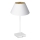Bordslampa med USB-port 1xE27/60W/230V vit