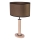 Bordslampa MERCEDES 1xE27/40W/230V 60 cm brun/ek