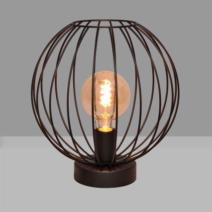 Bordslampa MERCURE 1xE27/15W/230V svart