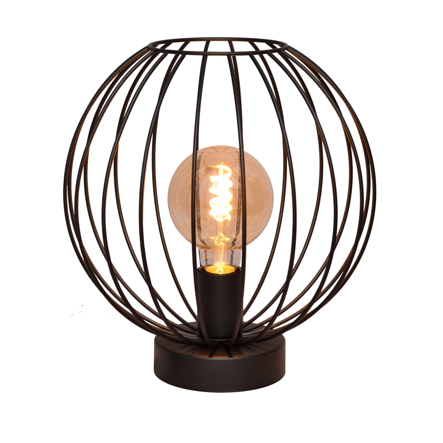 Bordslampa MERCURE 1xE27/15W/230V svart