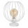 Bordslampa  MERCURE 1xE27/15W/230V vit 