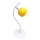 Bordslampa MORRIS 1xE27/15W/230V gul