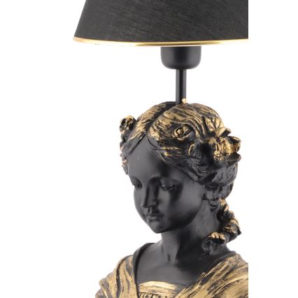Bordslampa OPELYA 1xE27/40W/230V svart/guld
