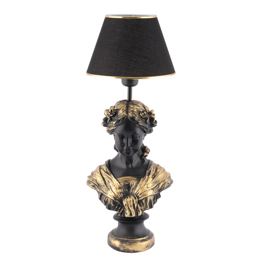 Bordslampa OPELYA 1xE27/40W/230V svart/guld