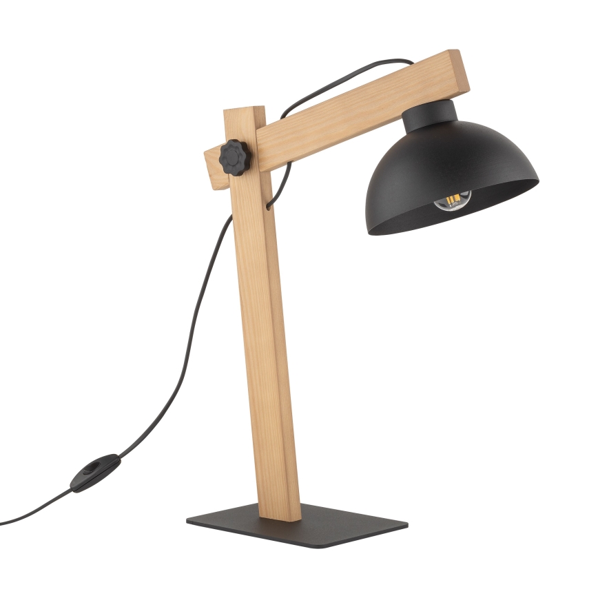 Bordslampa OSLO 1xE27/15W/230V tall/svart