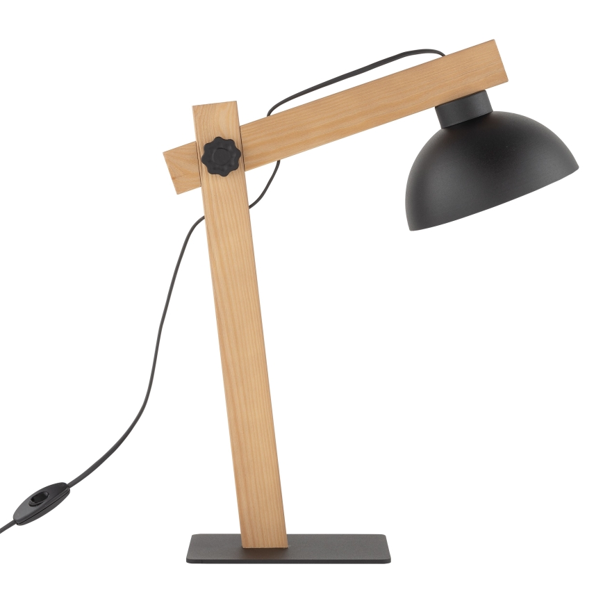 Bordslampa OSLO 1xE27/15W/230V tall/svart