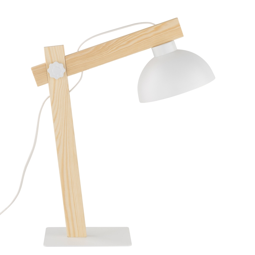 Bordslampa OSLO 1xE27/15W/230V tall/vit
