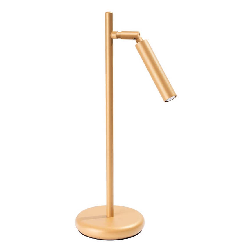 Bordslampa PASTELO 1xG9/8W/230V guld