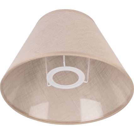 Bordslampa PERA 1xE27/60W/230V mörkbrun/bok