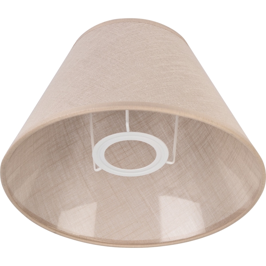 Bordslampa PERA 1xE27/60W/230V mörkbrun/bok