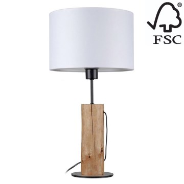 Bordslampa PINO 1xE27/40W/230V - FSC-certifierad