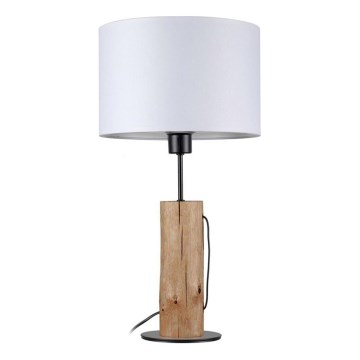 Bordslampa PINO 1xE27/40W/230V tallträ