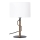 Bordslampa PINUS 1xE27/40W/230V vit/trä