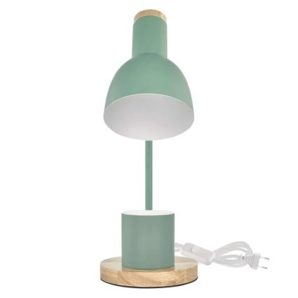 Bordslampa POPPY 1xE27/25W/230V grön