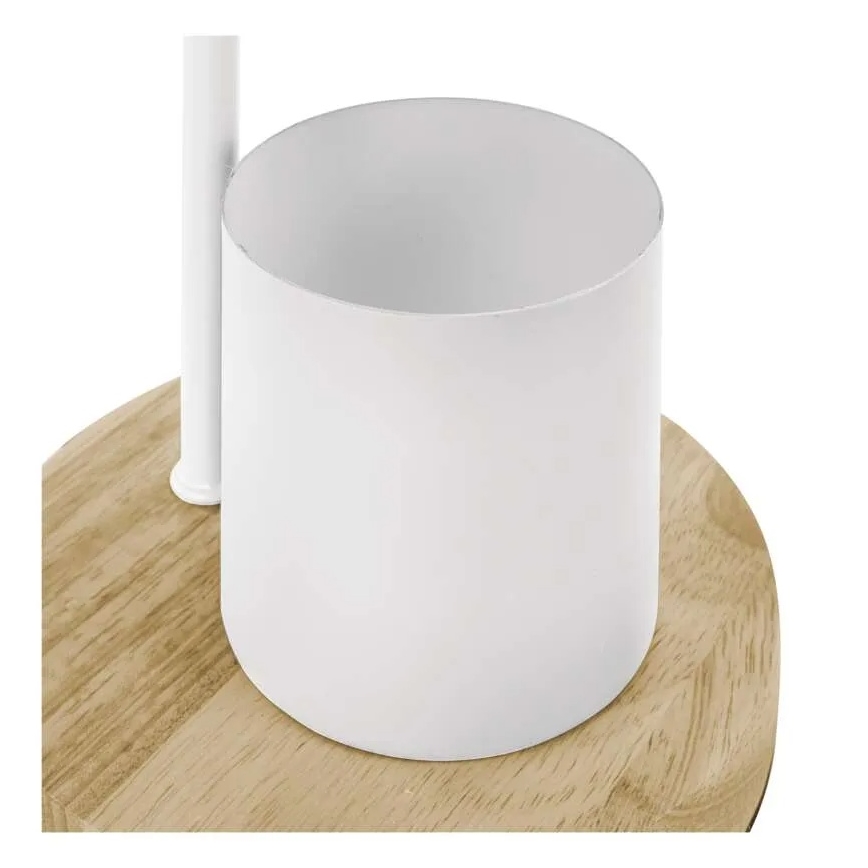 Bordslampa POPPY 1xE27/25W/230V vit