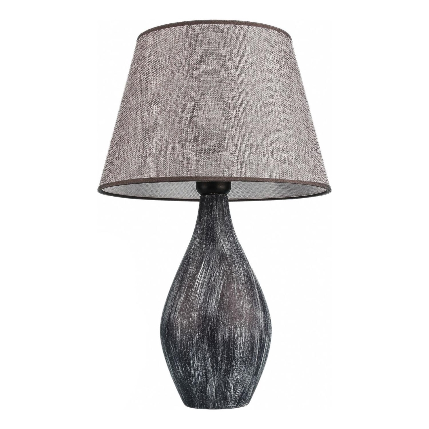 Bordslampa RAMZES 1xE27/40W/230V grå