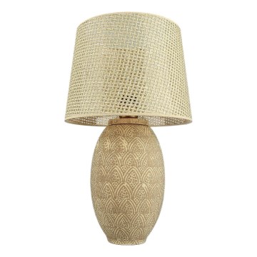 Bordslampa RAMZES 1xE27/40W/230V, guldfärgad