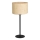 Bordslampa RATTAN 1xE27/60W/230V diameter 25 cm rotting