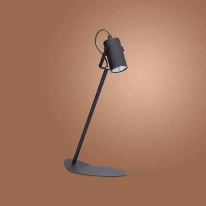 Bordslampa  REpå 1xGU10/10W/230V svart 