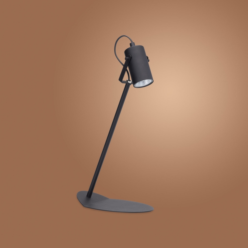 Bordslampa  REpå 1xGU10/10W/230V svart 