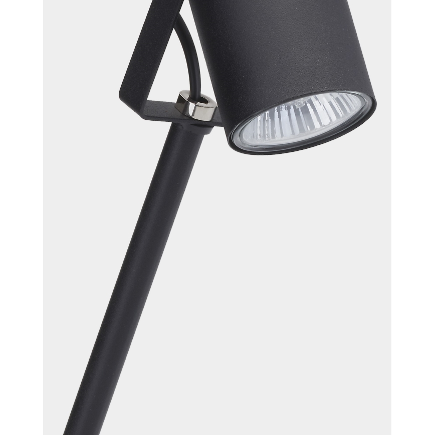 Bordslampa  REpå 1xGU10/10W/230V svart 