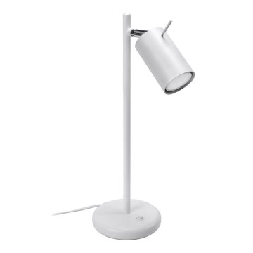 Bordslampa RING 1xGU10/10W/230V vit