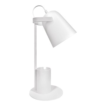 Bordslampa ROLIG 1xE27/25W/230V vit