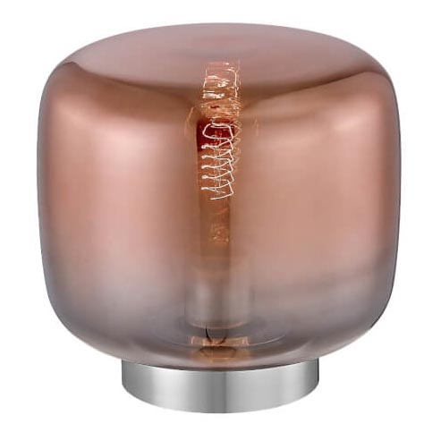 Bordslampa ROTARY 1xE27/4W/230V rose gold