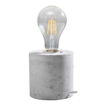 Bordslampa SALGADO 1xE27/60W/230V betong