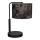 Bordslampa  SATINO 1xE27/60W/230V svart /gyllene