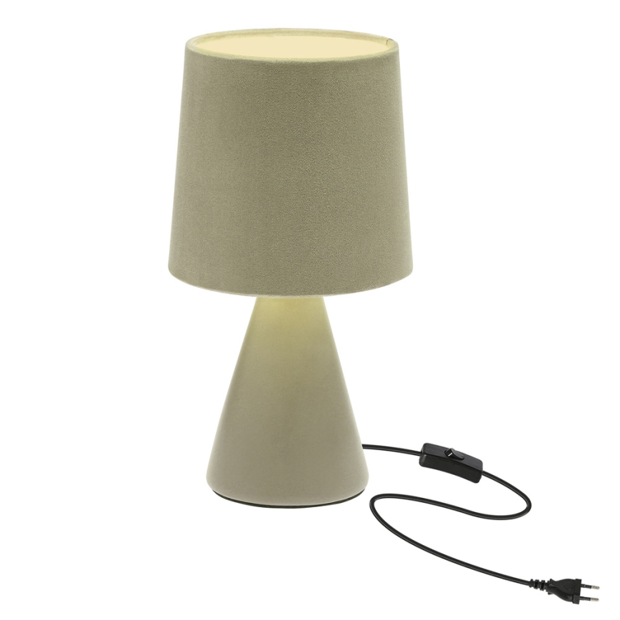 Bordslampa SATTI 1xE14/40W/230V grön