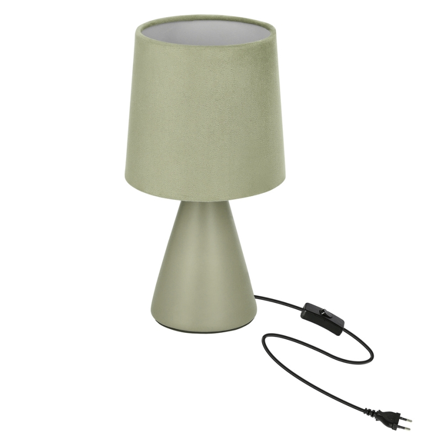 Bordslampa SATTI 1xE14/40W/230V grön