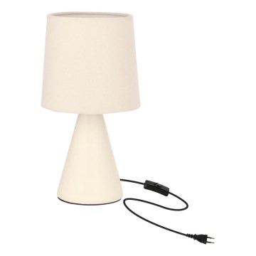 Bordslampa SATTI 1xE14/40W/230V krämfärgad