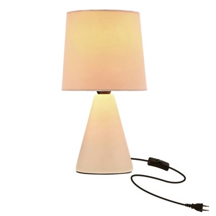 Bordslampa SATTI 1xE14/40W/230V krämfärgad