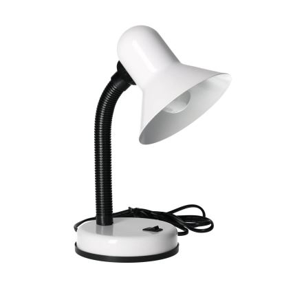 Bordslampa SMIESZEK 1xE27/40W/230V vit