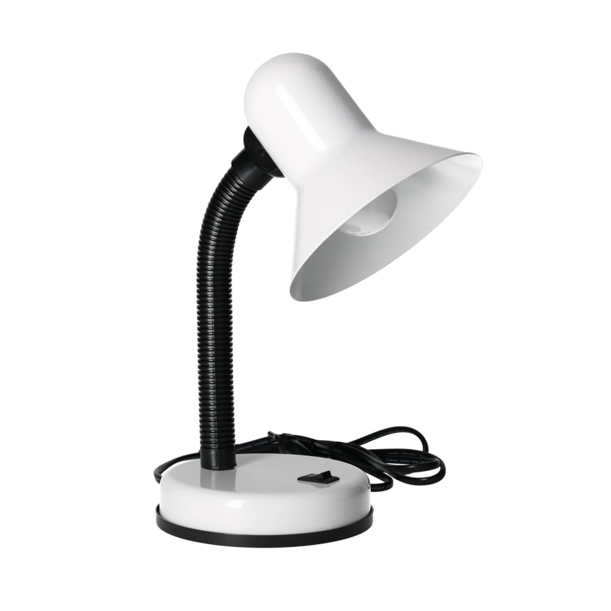 Bordslampa SMIESZEK 1xE27/40W/230V vit